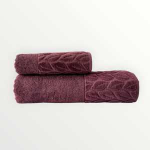 HAZAL Banyo Havlusu — Mürdüm (2)