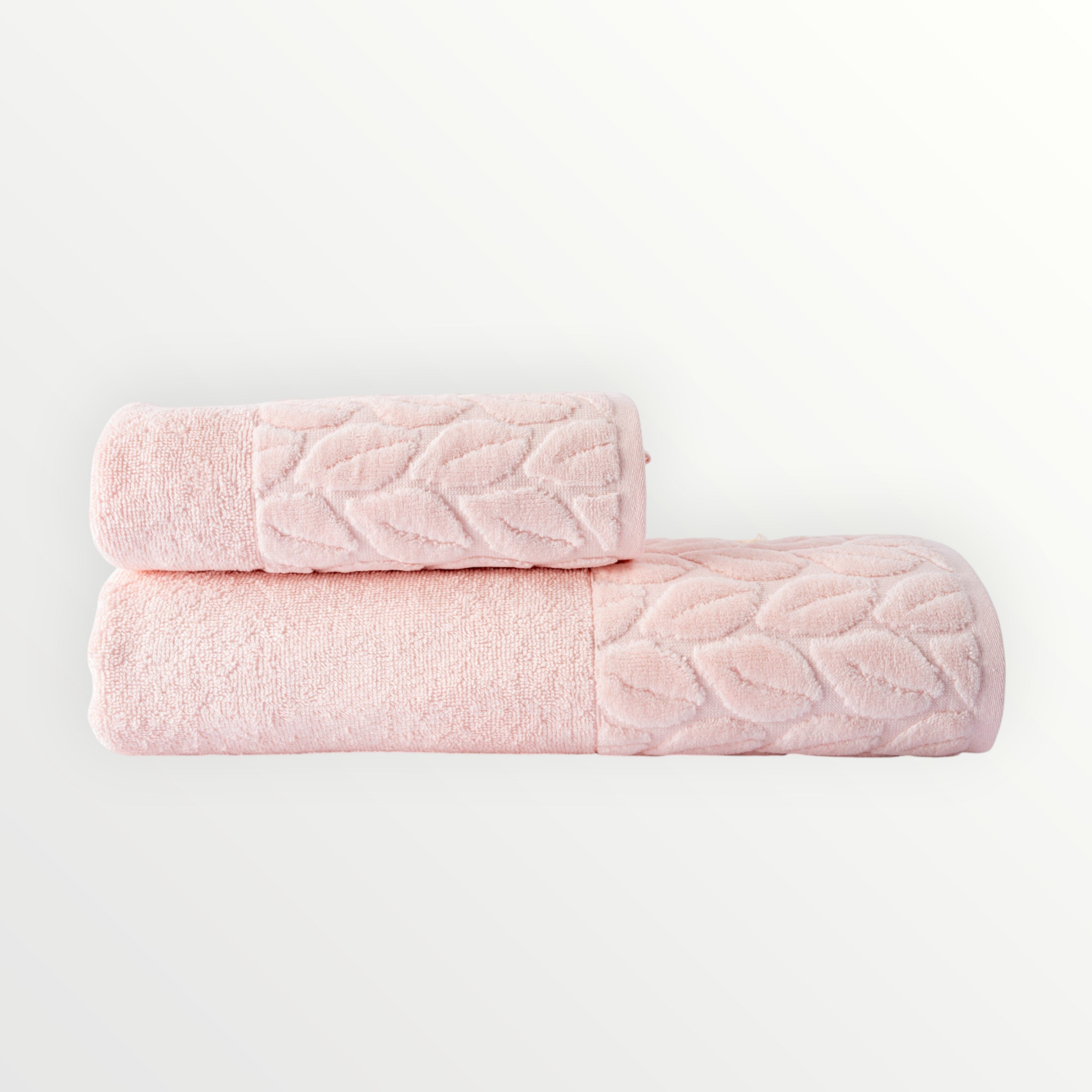HAZAL Banyo Havlusu — Pudra (2)