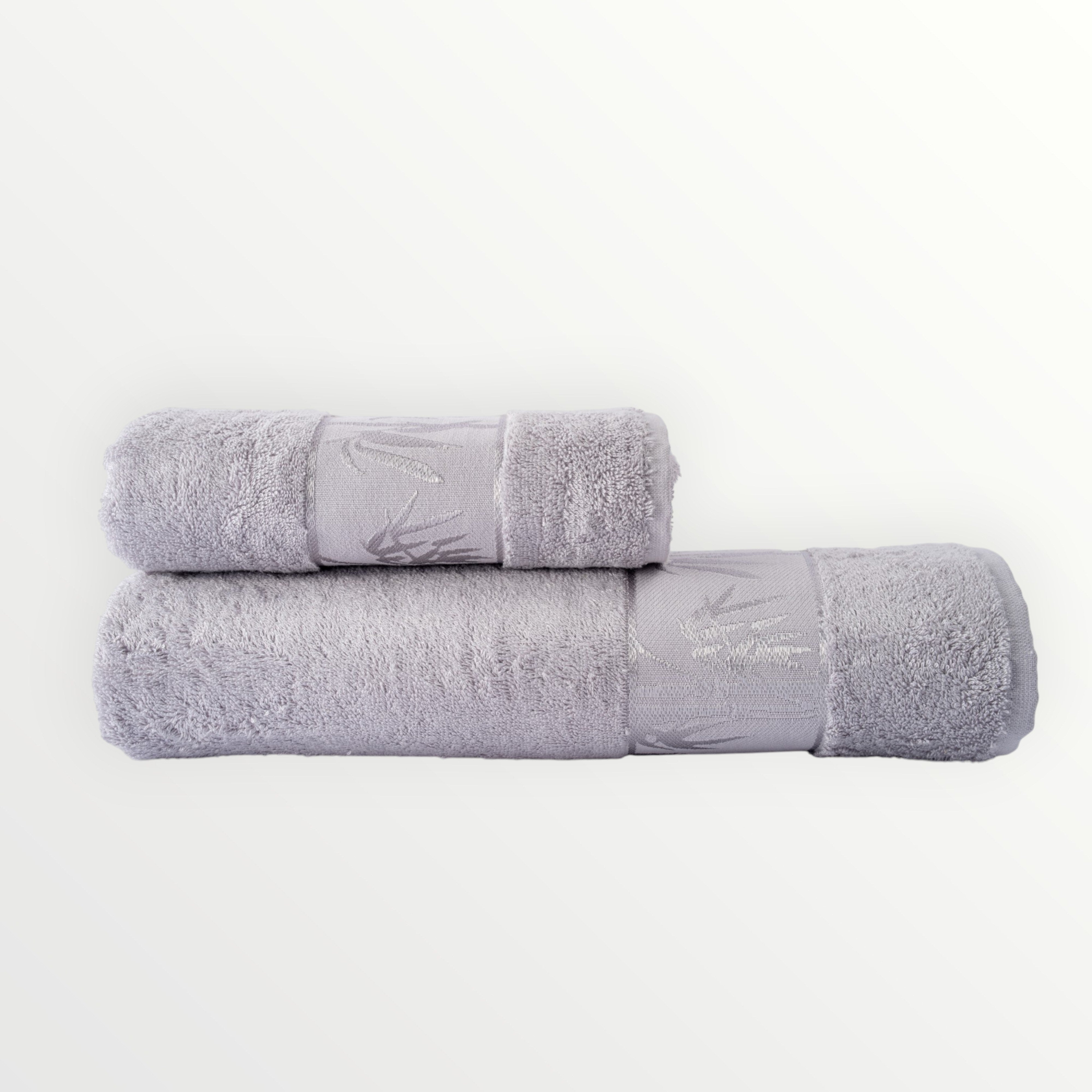 BAMBU Banyo Havlusu — Gri