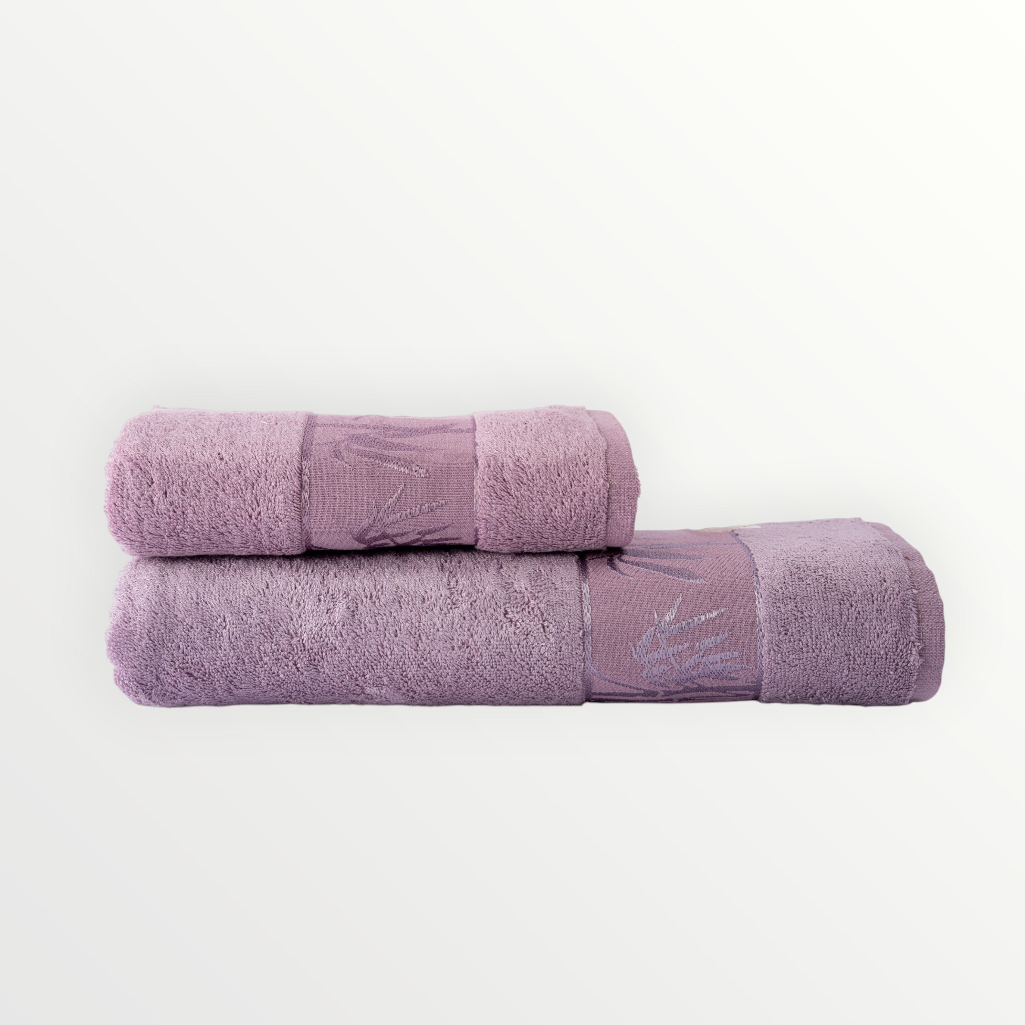 BAMBU Banyo Havlusu — Gül Kurusu