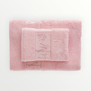 BAMBU Banyo Havlusu — Pudra