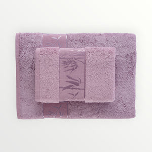 BAMBU Banyo Havlusu — Gül Kurusu (2)