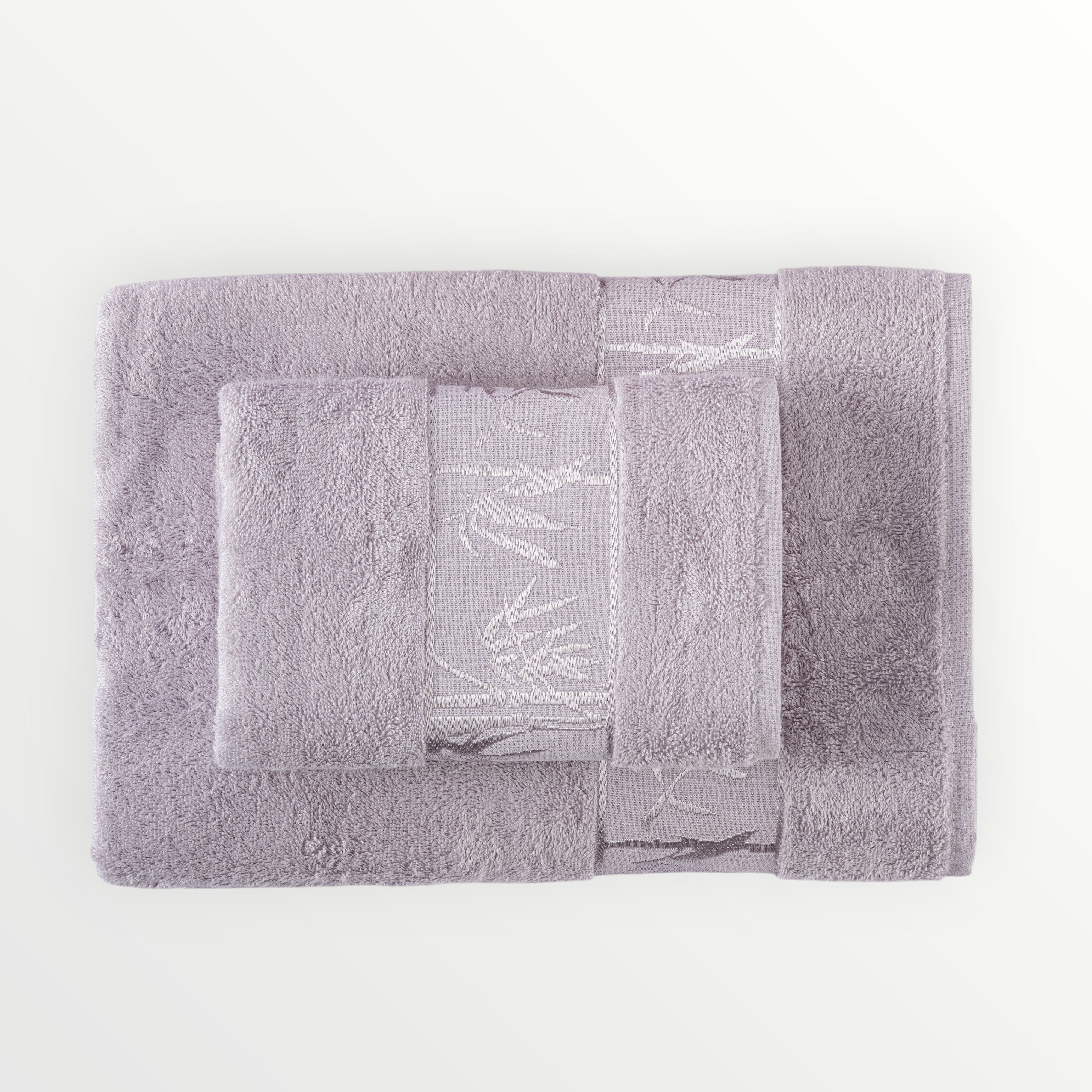 BAMBU Banyo Havlusu — Gri (2)