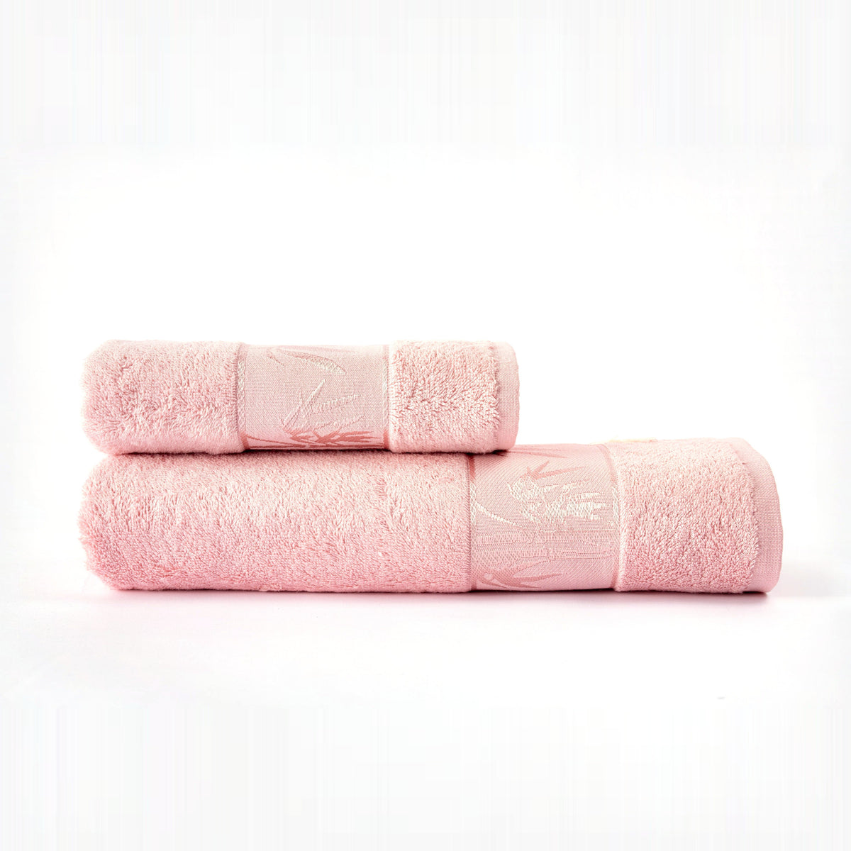 BAMBU Banyo Havlusu — Pudra