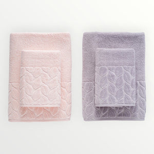 HAZAL Banyo Takımı — Pudra - Gri