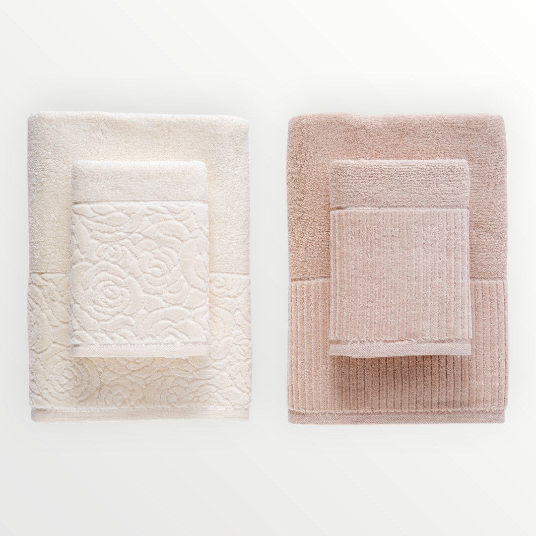 SEVGİ Banyo Takımı — Bej - Krem (2)