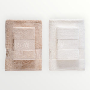 BAMBU Banyo Takımı — Bej - Krem