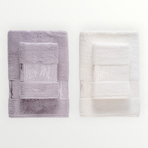 BAMBU Banyo Takımı — Krem - Gri