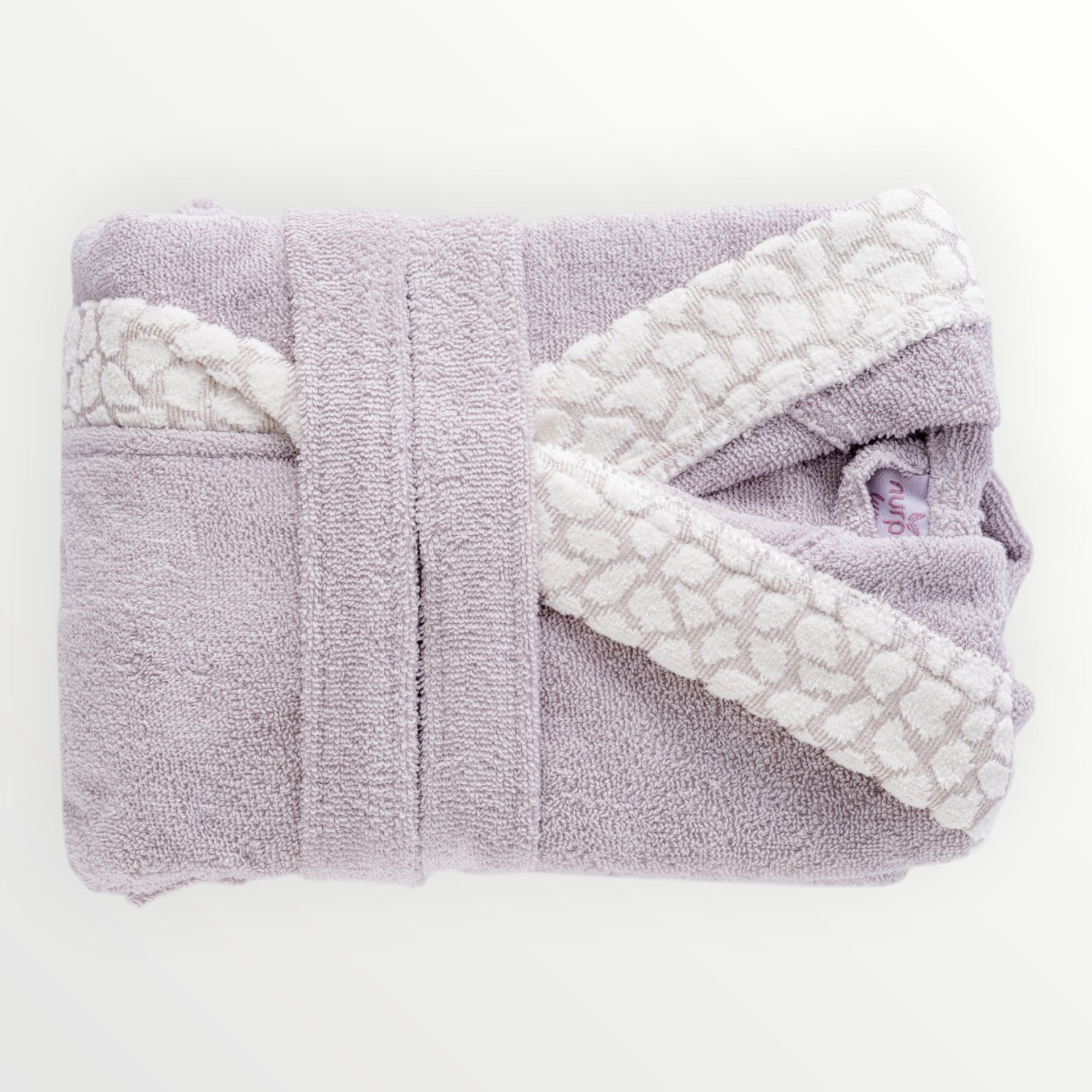 LUXURY Çocuk Bornozu — Gri